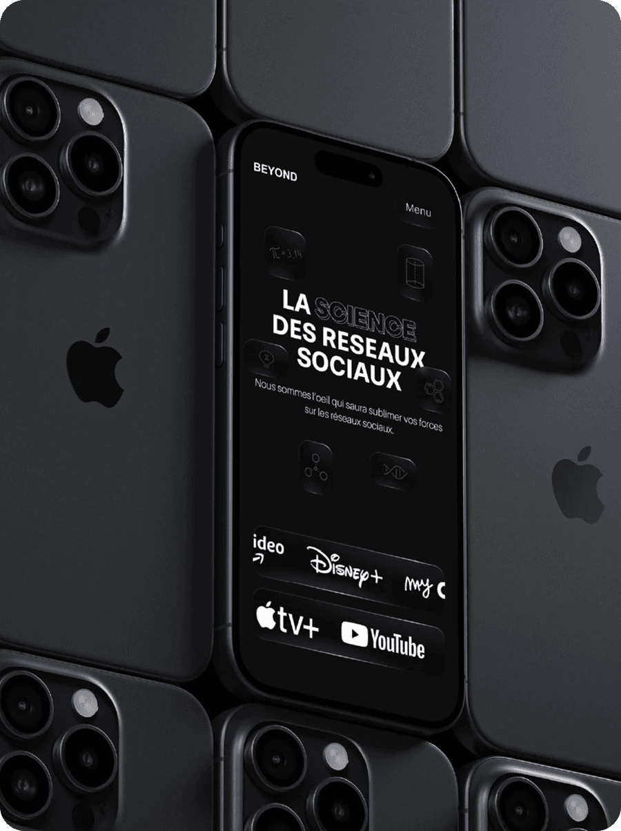 BEYOND — mockup mobile 1
