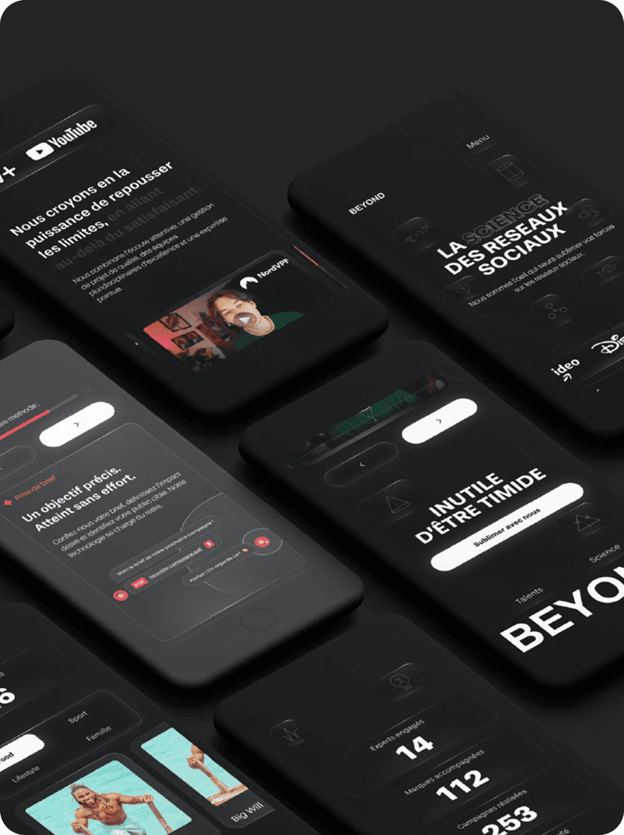 BEYOND — mockup mobile 2