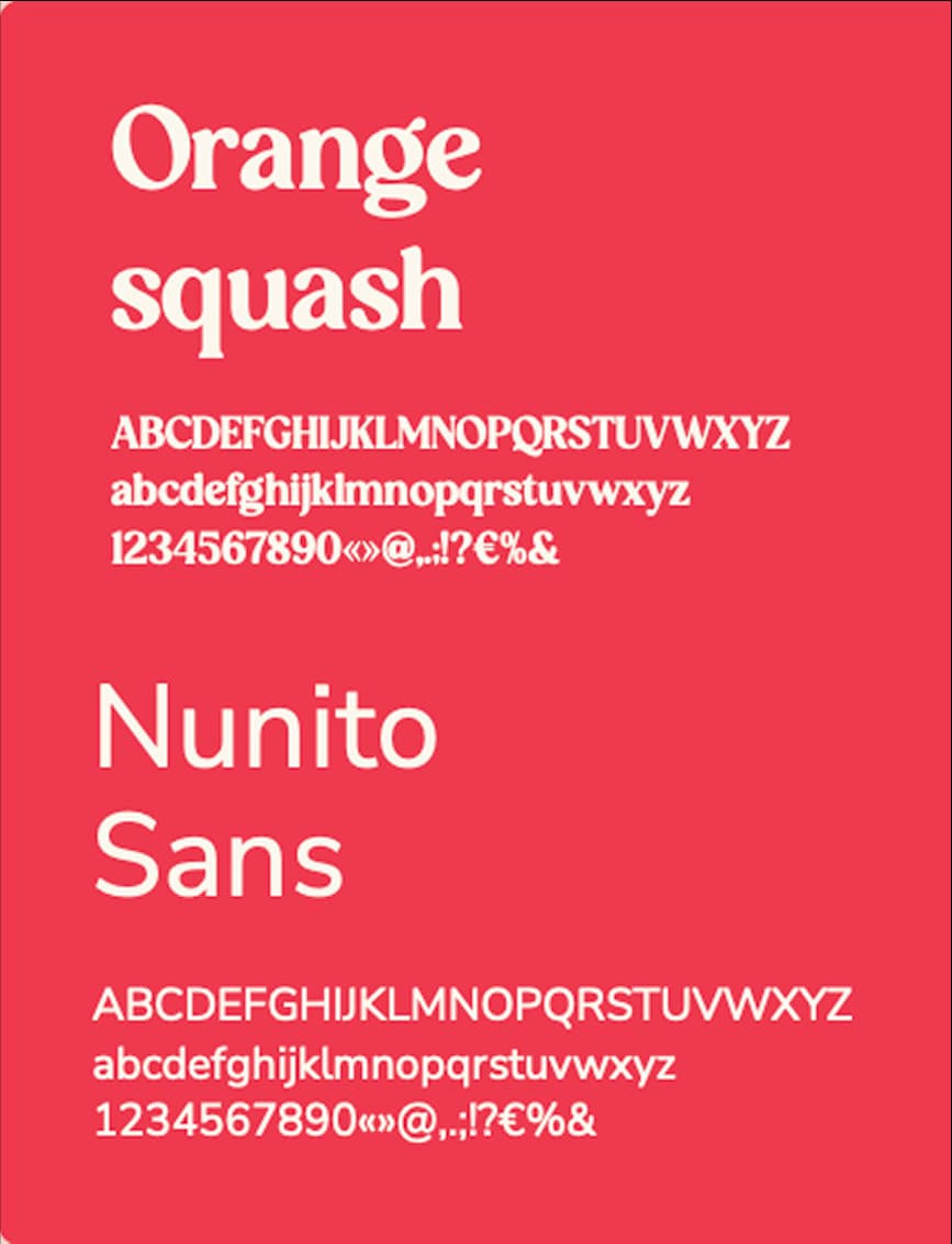 EndoFrance — typographie