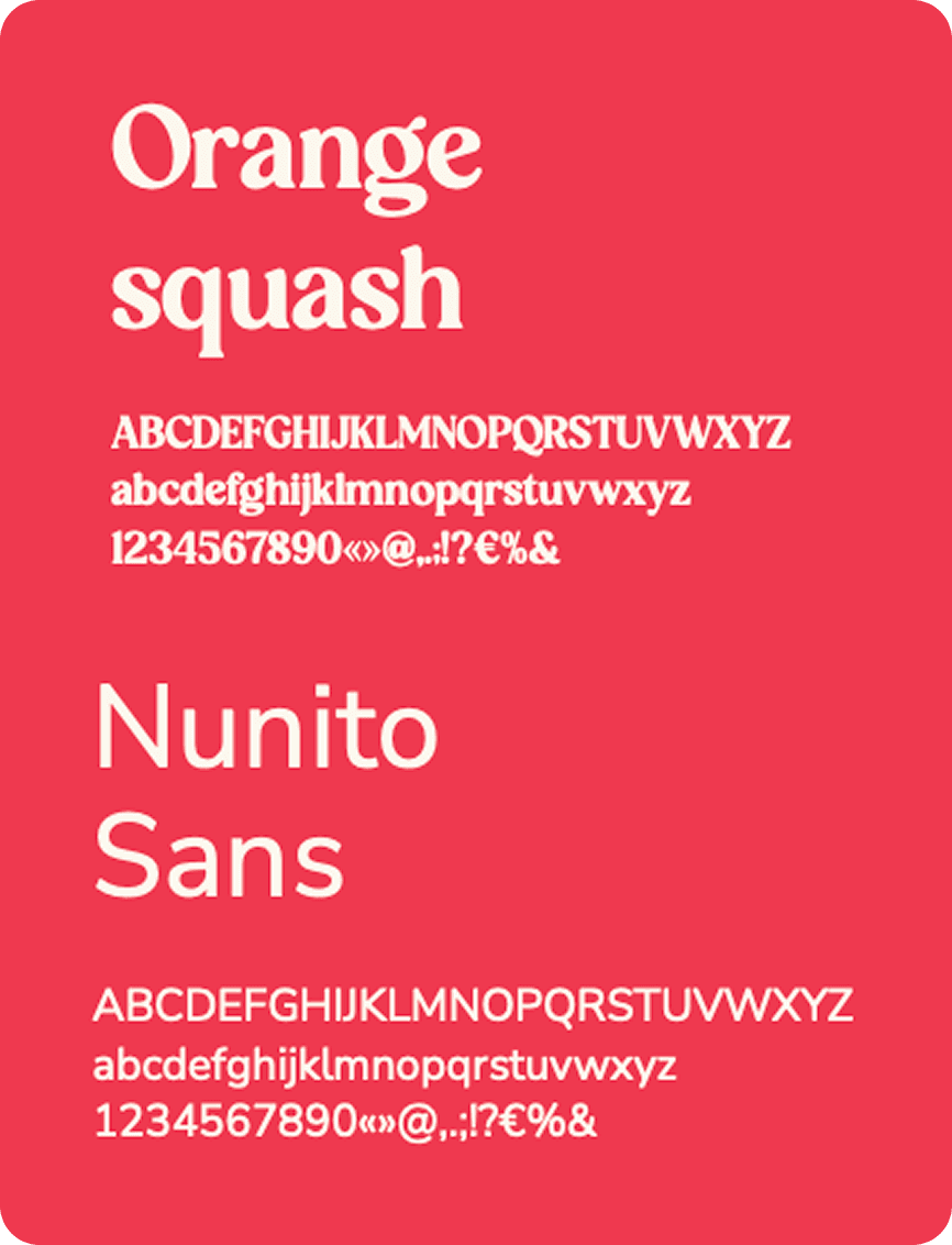 EndoFrance — typographie