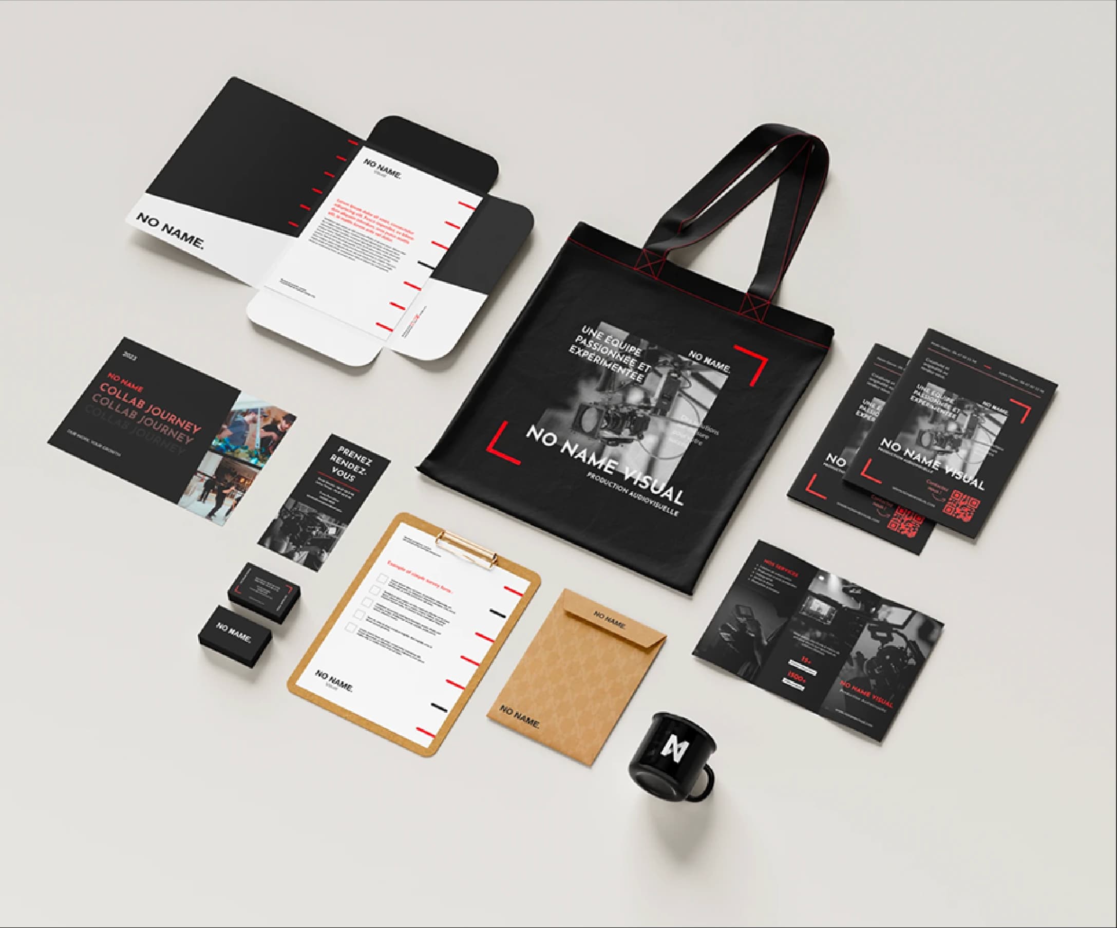 No Name Visual — brand kit