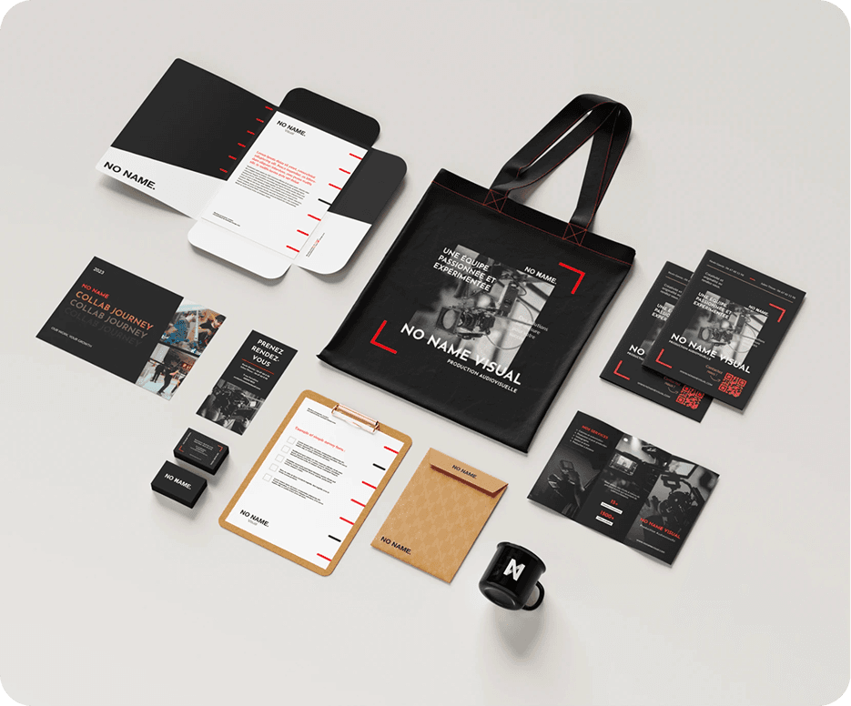 No Name Visual — brand kit