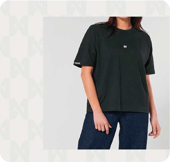 No Name Visual — t-shirt