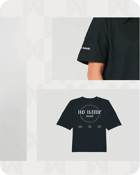 No Name Visual — t-shirt dos